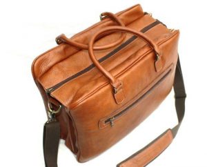 Ruitertassen dokterstas/laptoptas, art. 77.4021 soft bruin/cognac