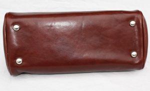 McFermoir, dokterstas, mini, 32 x 12 x 12 cm. kastanje.