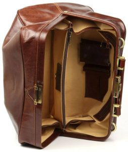 Chiarugi dokterstas 5338 bruin, 37x23x22 cm.