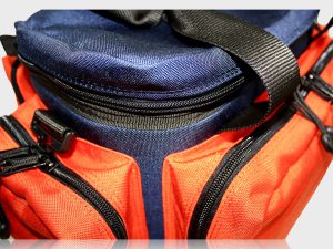 McFermoir spoedtas traumatas visitetas BO 040 Cordura Oranje met blauw