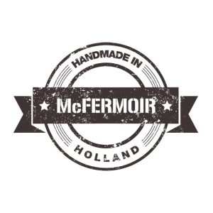 McFermoir dokterstas medium met voorvak kastanje