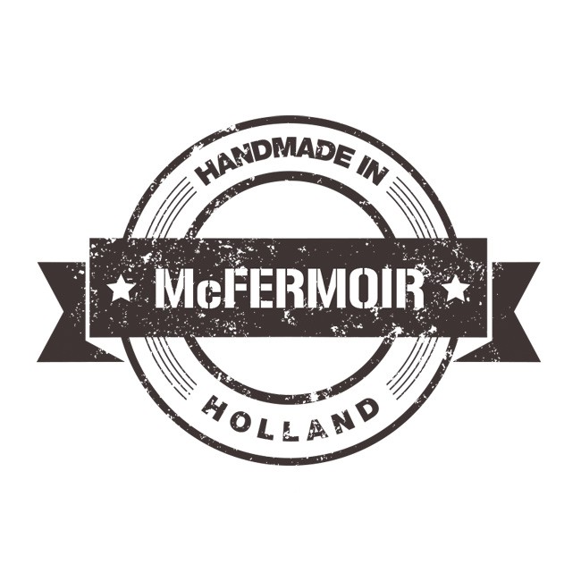 McFermoir dokterstas medium met voorvak kastanje