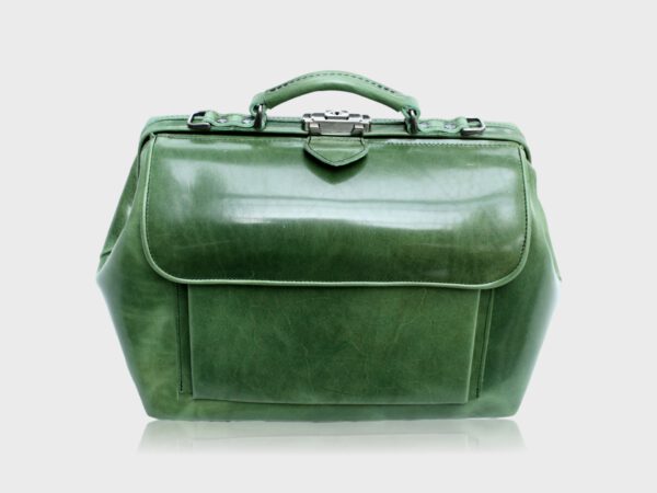 McFermoir dokterstas vintage groen K70