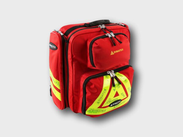 Dimatex spoedtas Reflex SEC1265 rood 43 liter met 6 uitneembare tasjes