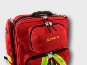 Dimatex spoedtas Reflex SEC1265 rood 43 liter met 6 uitneembare tasjes - Afbeelding 6