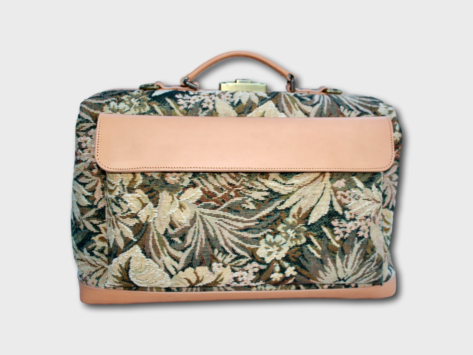 McFermoir dokterstas A4 Gobelin met lederen boord - Afbeelding 7