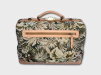 McFermoir dokterstas A4 Gobelin met lederen boord